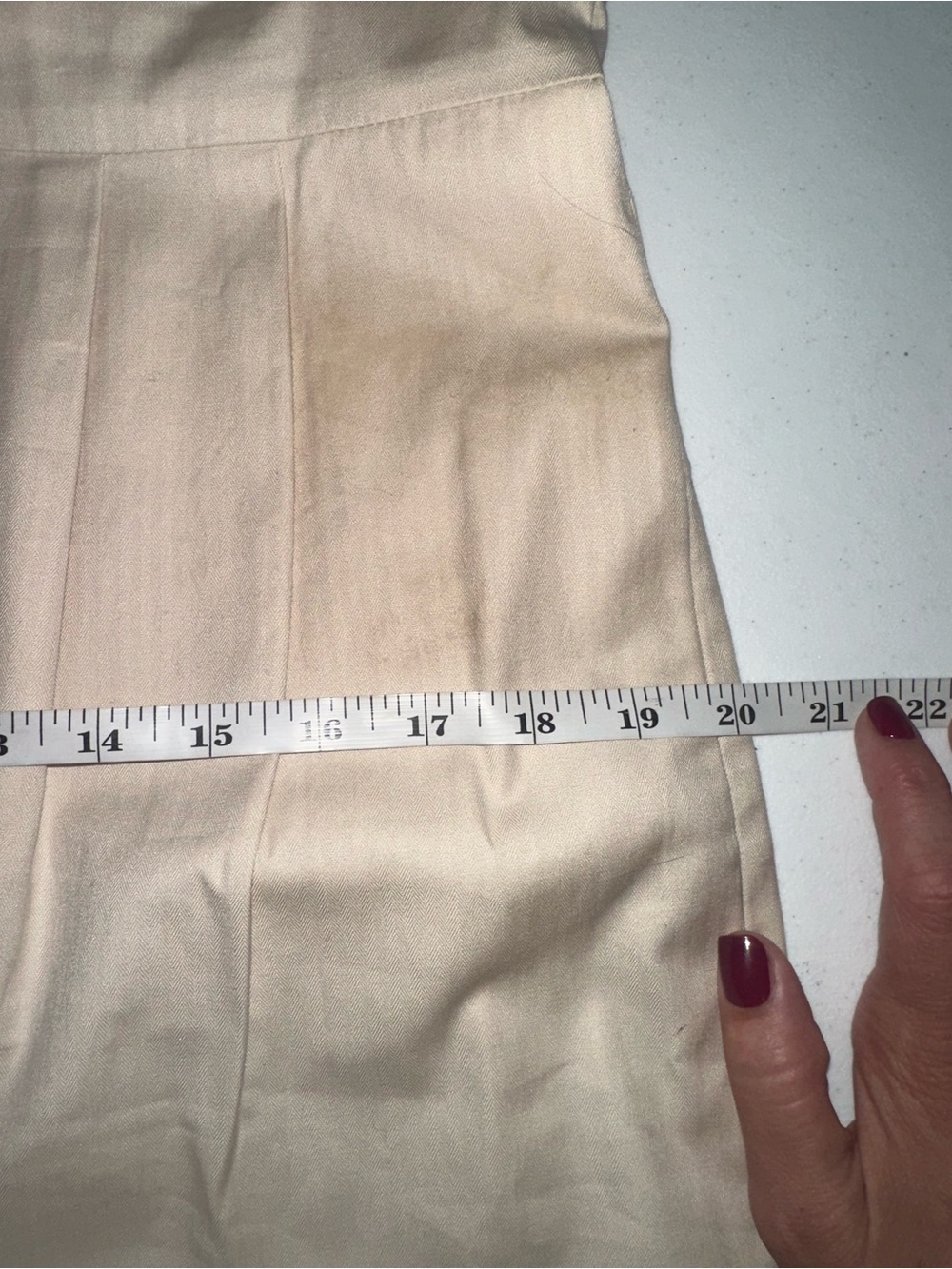J Crew Ivory Cotton Dress, lined & has pockets! Brand NEW! Size 10 NWT $108 - Picture 9 of 9